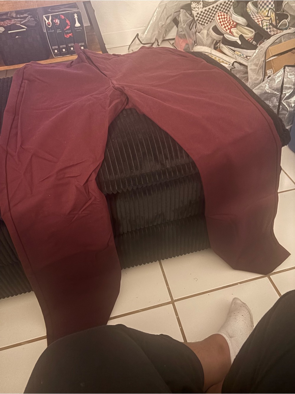 Women’s  Burgundy Old Navy Pixie
Pants